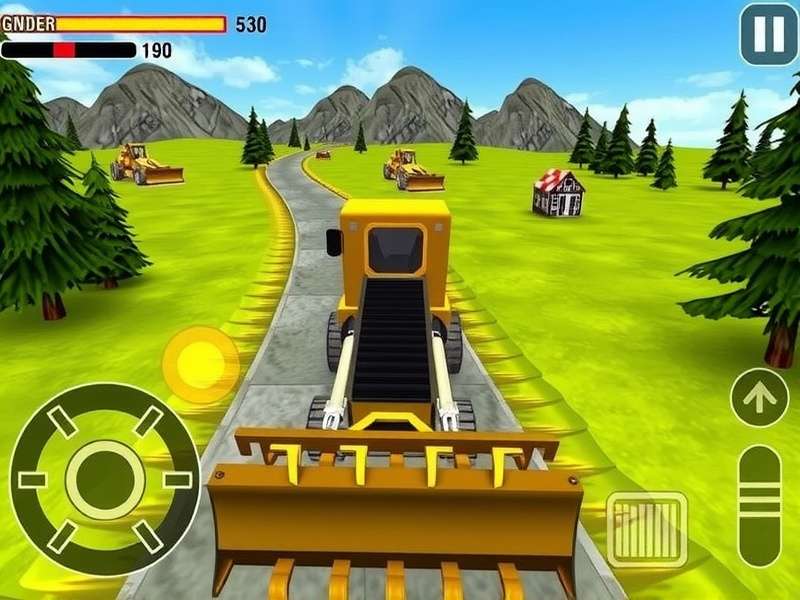 Warrior Dozer Pro Gameplay Screenshot